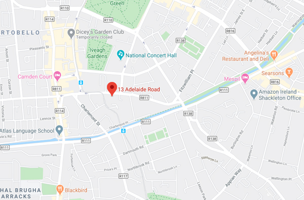 13 Adelaide Road<br />
Saint Peter’s<br />
Dublin